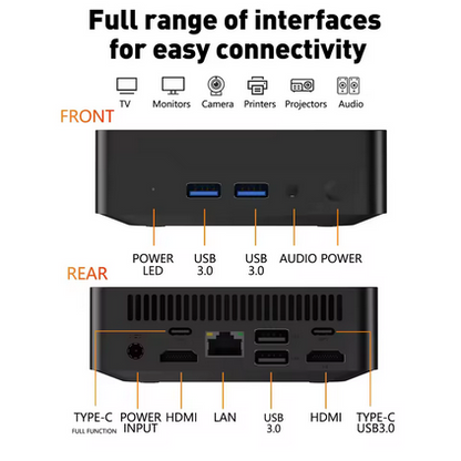 2026 i9 Mini Computer PC Windows 11 Pro intel core i9-10980HK